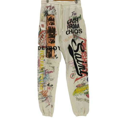 セントマイケル SAINT MICHAEL 21AW Graff Sweat Pants メンズ JPN:L